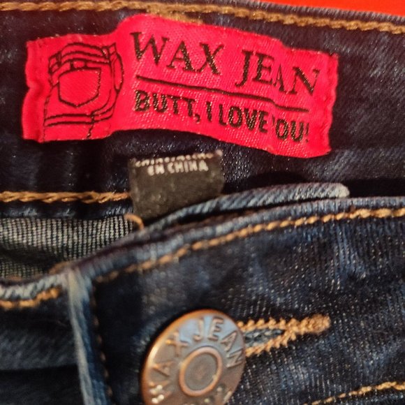 Wax Jean  jeans ripped short women's size S - Picture 4 of 4